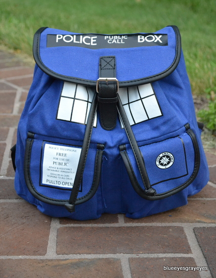 Doctor Who TARDIS Slouch Backpack